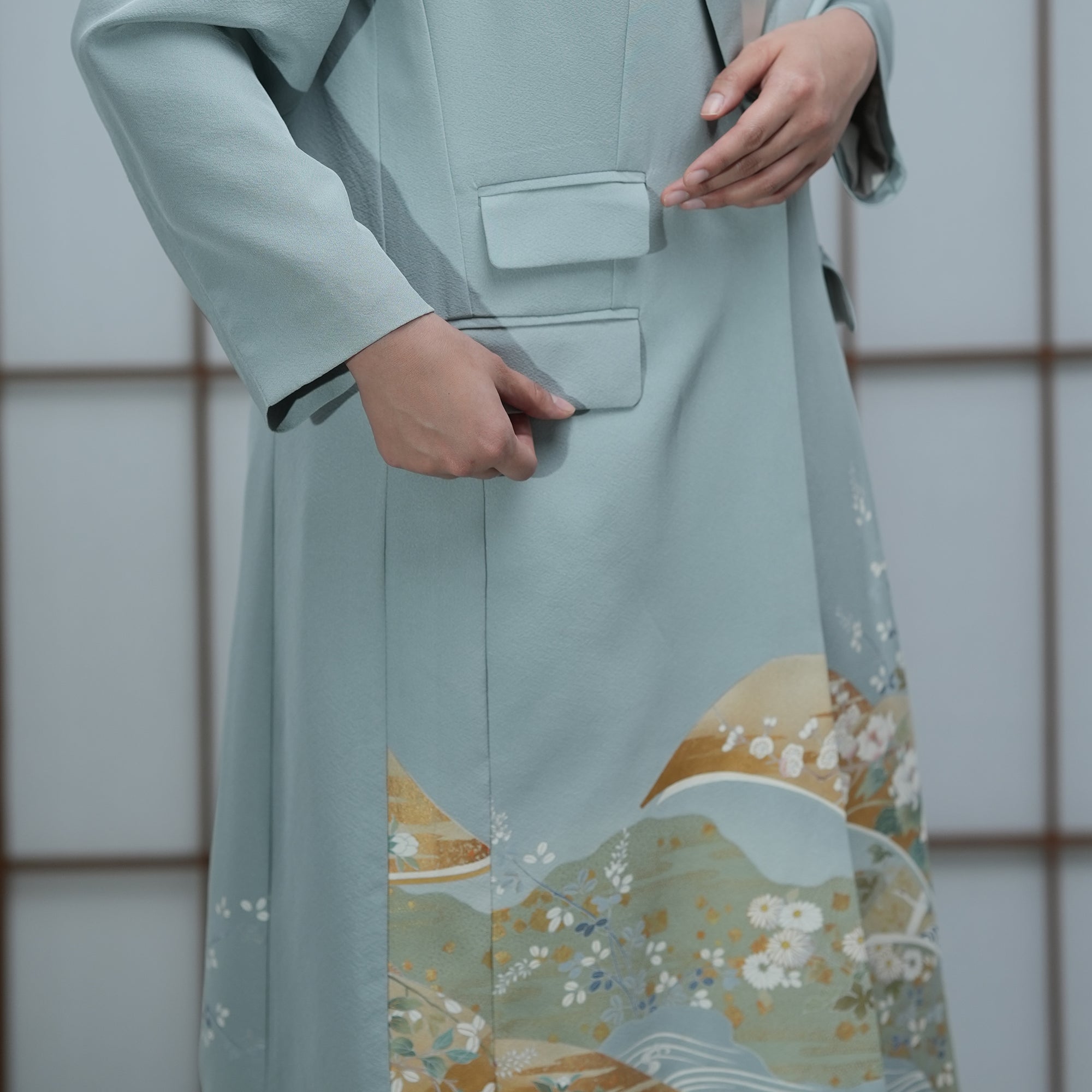 On-hand: Autumn Coat Blue | AC6908 (Mimi Size)