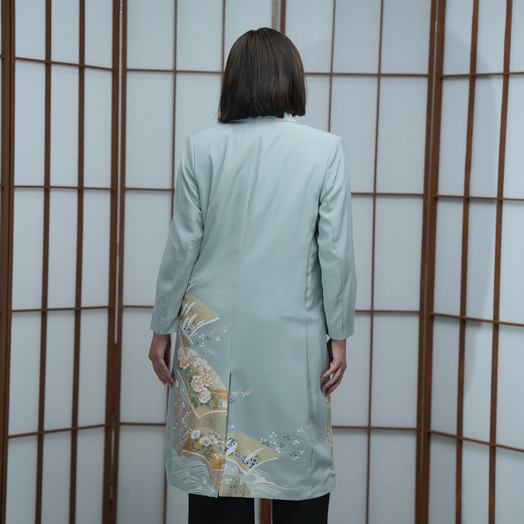 On-hand: Autumn Coat Blue | AC6908 (Mimi Size)