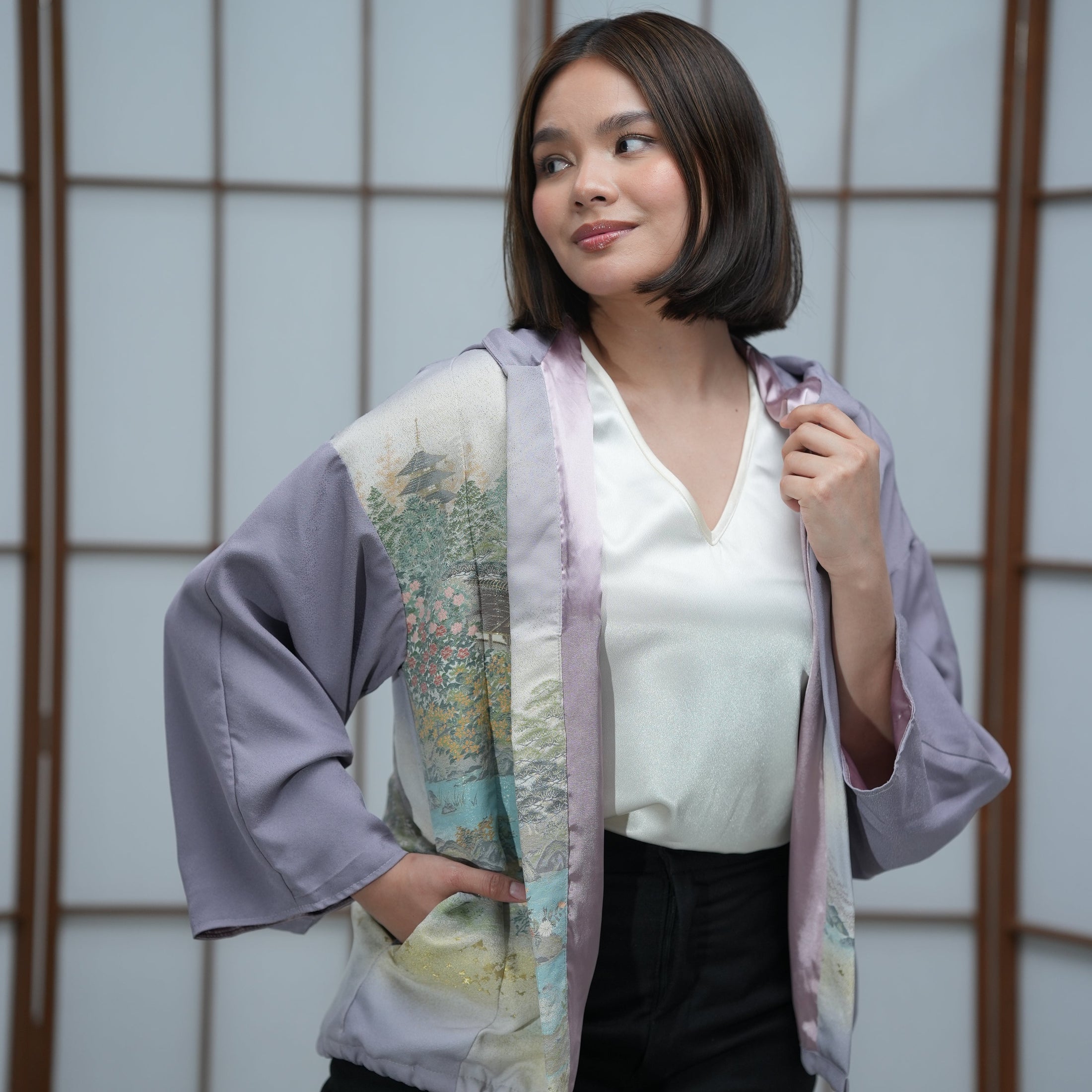 Premium On-hand: Lavender Hoodie | H3544