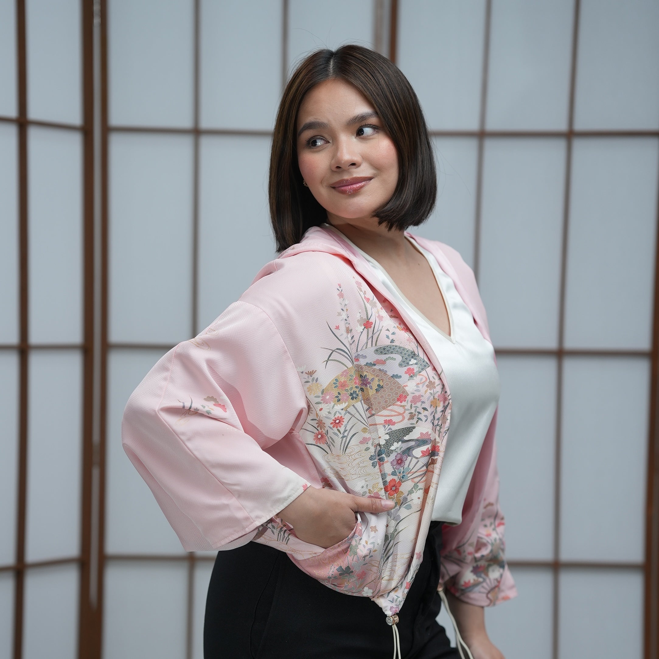 Premium On-hand item: Kodomo Hoodie Pink | HK6388Y | This is super nice pink color!!