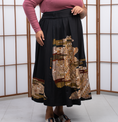Load image into Gallery viewer, On-hand: 2P Black Hanbok Skirt
