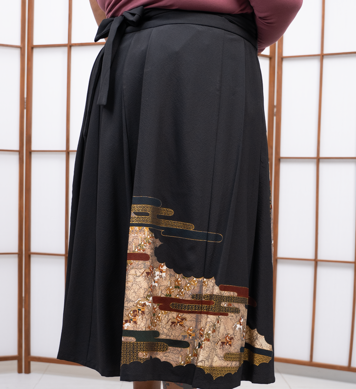 On-hand: 2P Black Hanbok Skirt