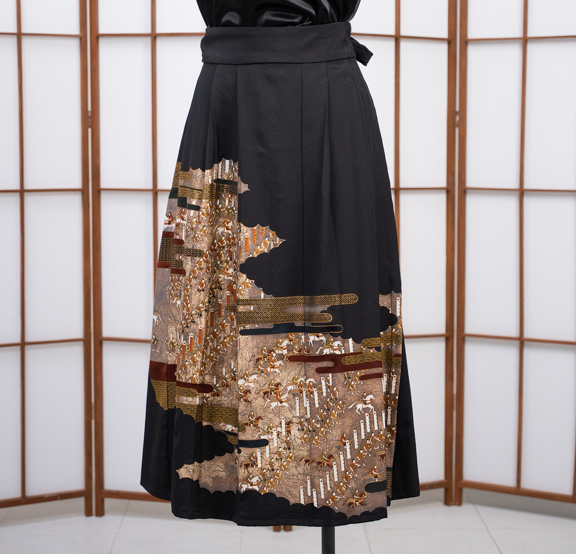 On-hand: 2P Black Hanbok Skirt