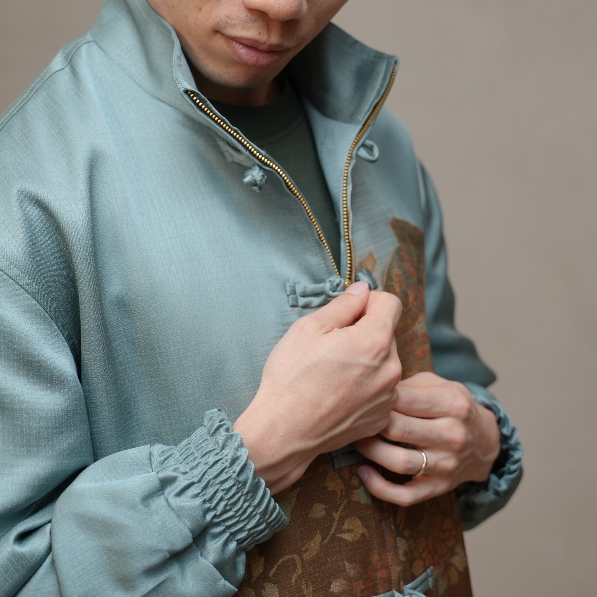 Premium On-hand: Chinese Knot Jacket for Men | L Size
