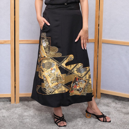MM31 On-hand: Wrap Skirt WS3864 - 1P