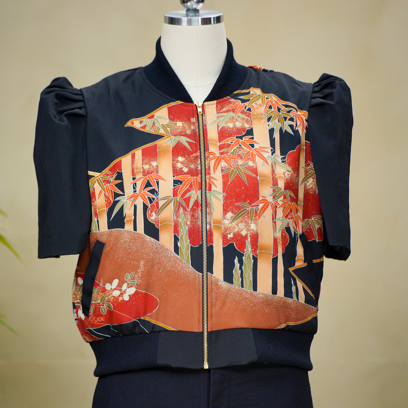 On-hand item: Filipiniana Bomber Jacket | Black | FBJ8603M | XL
