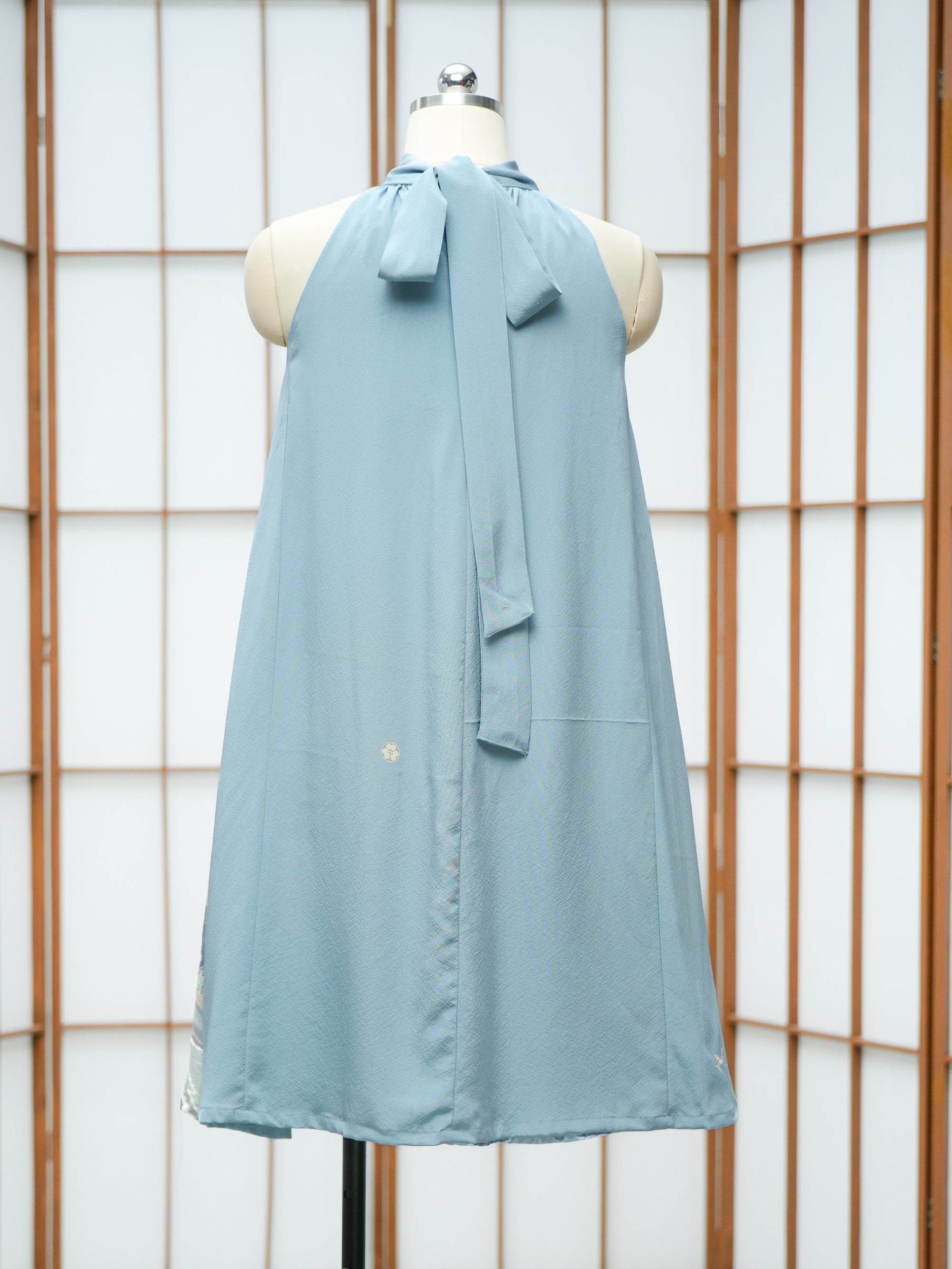 Premium On-hand: Blue Halter Dress  | SA | HD6634