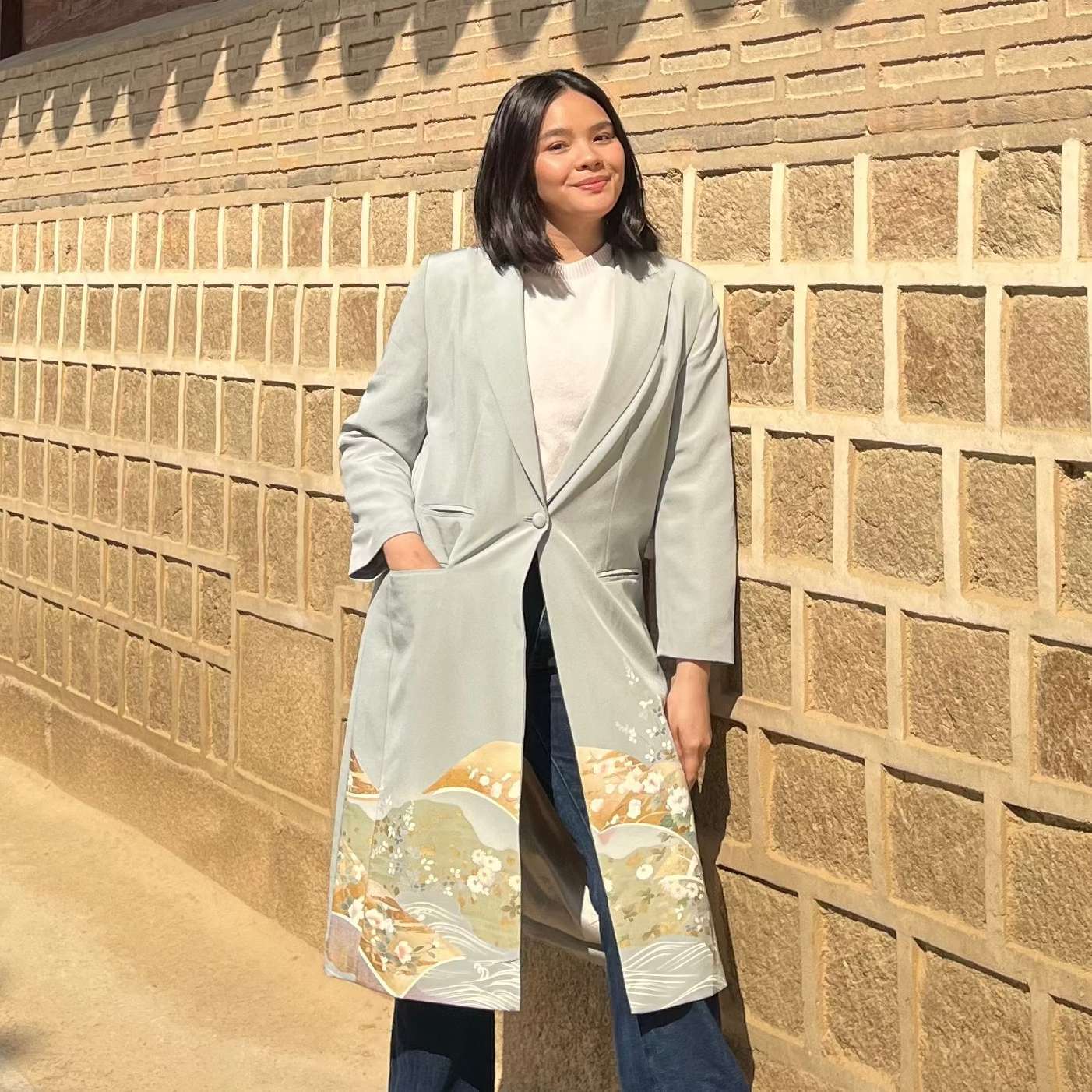 On-hand: Autumn Coat Blue | AC6908 (Mimi Size)