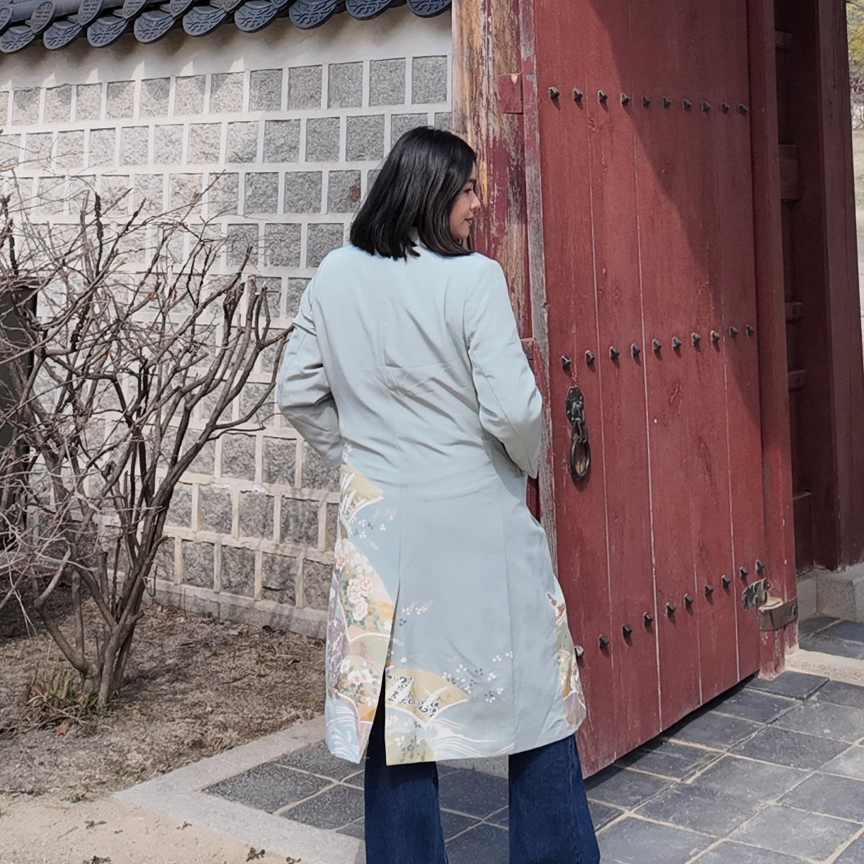 On-hand: Autumn Coat Blue | AC6908 (Mimi Size)