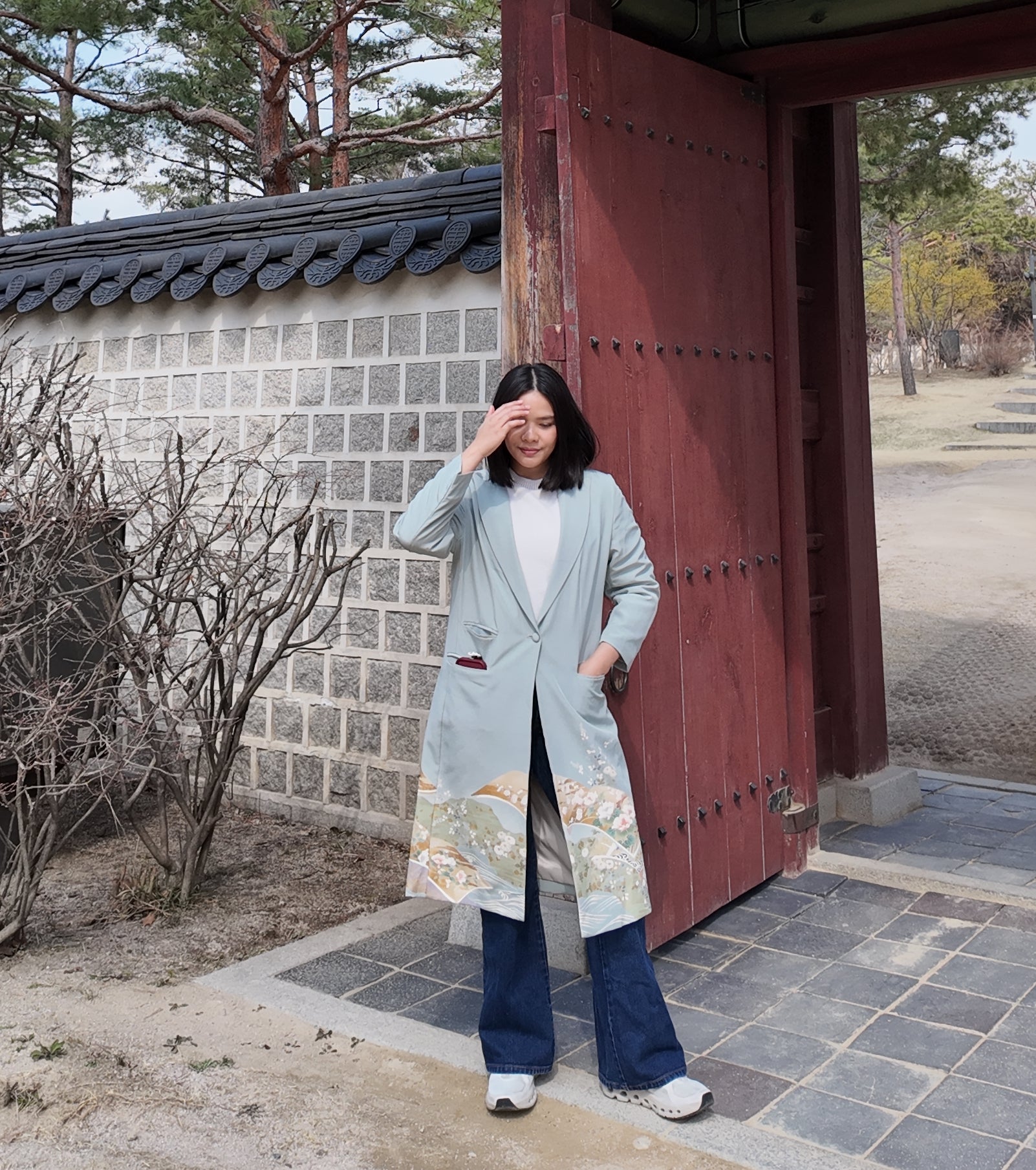 On-hand: Autumn Coat Blue | AC6908 (Mimi Size)