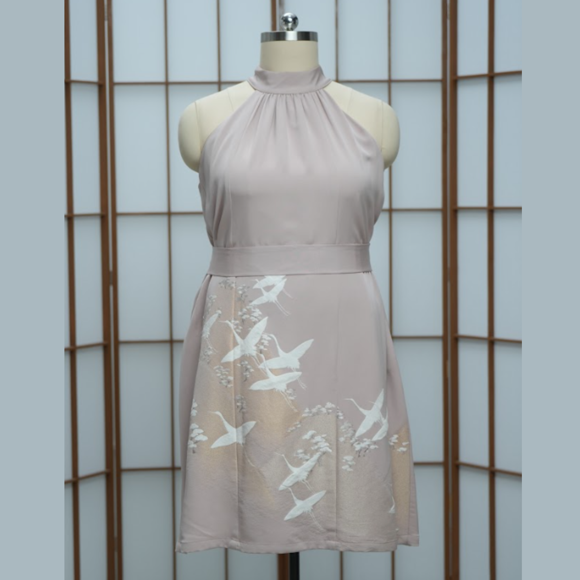 Premium On-hand: Pink Halter Dress  | 4XLB | HD3261