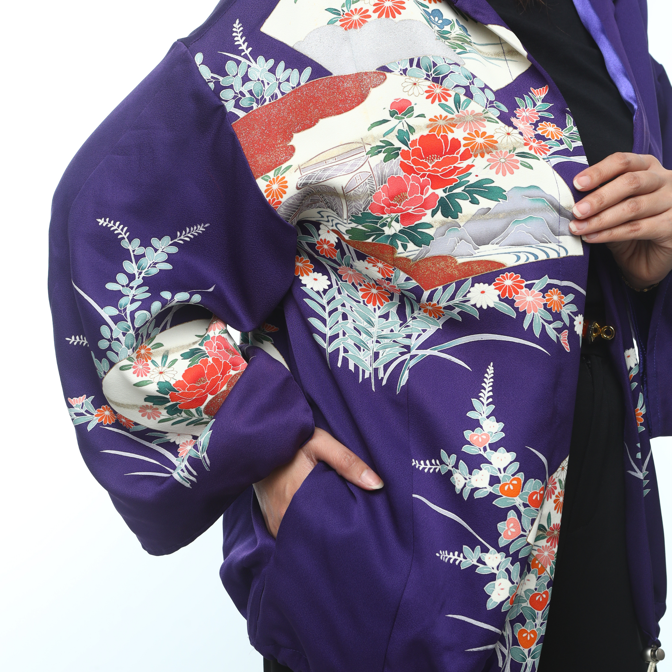 On-hand: Hoodie | H3328 | Unique purple color!