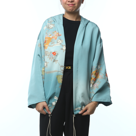 On-hand: Hoodie With Zipper | H5001 (lovely blueeee)