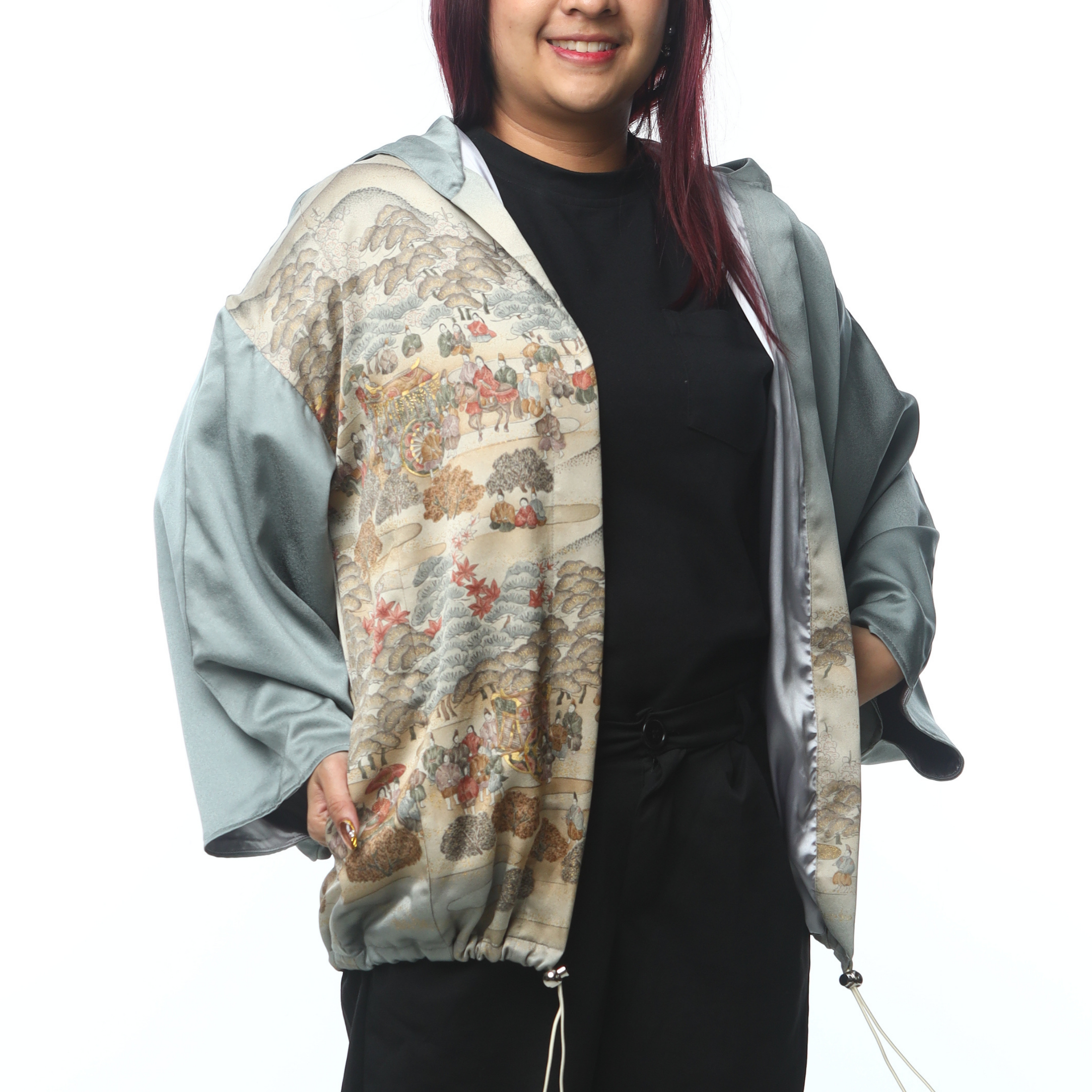 On-hand: Hoodie | H5010 (blue is a rare kimono color!)