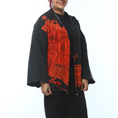 Load image into Gallery viewer, On-hand: Hoodie | H5644 (rare black and red color fabric)
