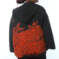 Load image into Gallery viewer, On-hand: Hoodie | H5644 (rare black and red color fabric)
