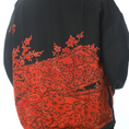 Load image into Gallery viewer, On-hand: Hoodie | H5644 (rare black and red color fabric)
