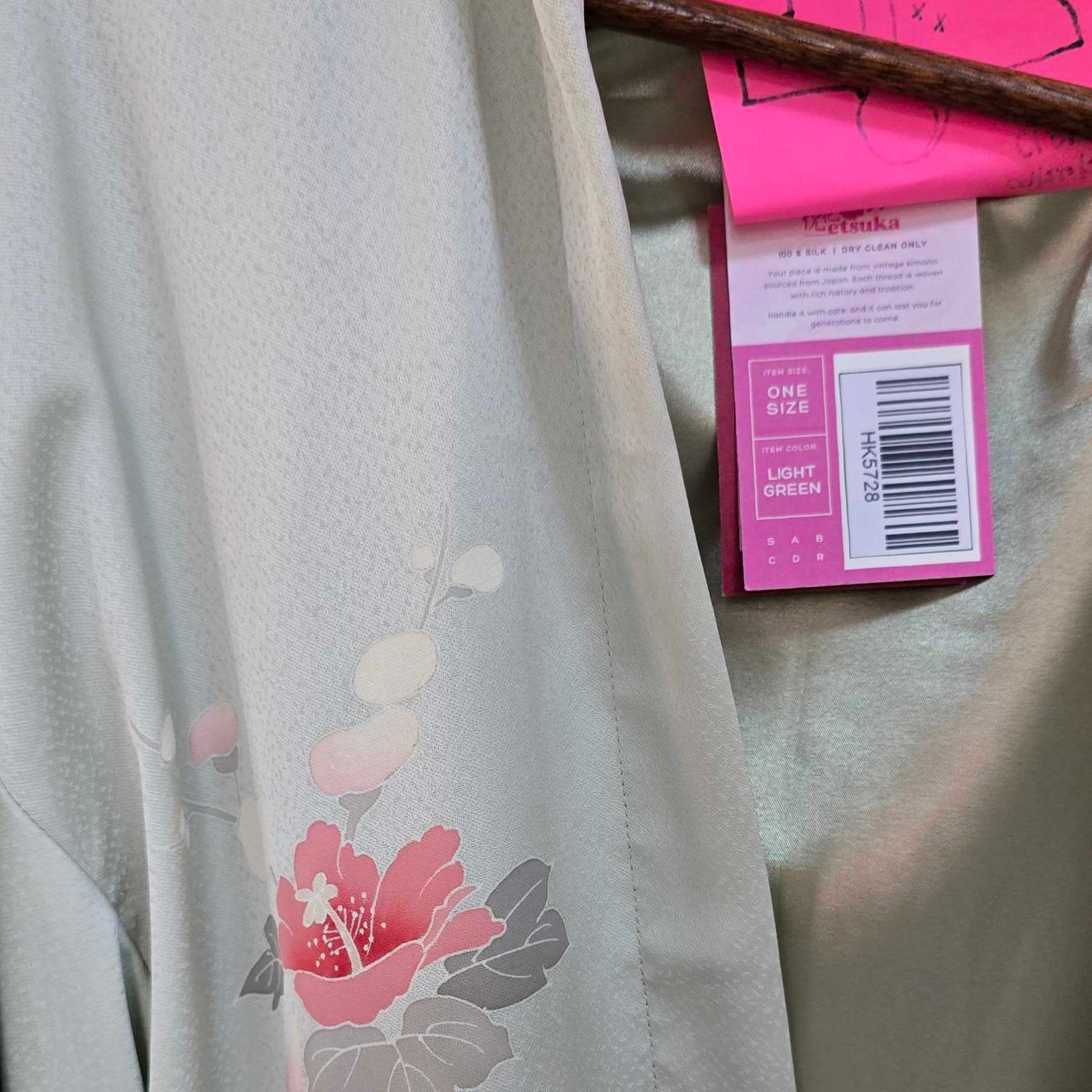 On-hand: Hoodie | HK5728 small size light green hoodie! with stain