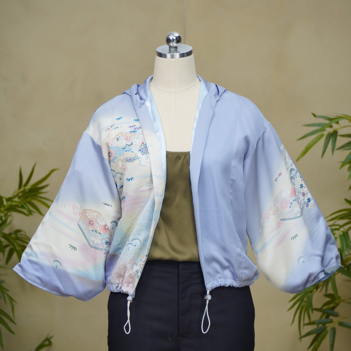 Premium On-hand item: Blue Kodomo Hoodie (Small Size) | HK8597Y -O