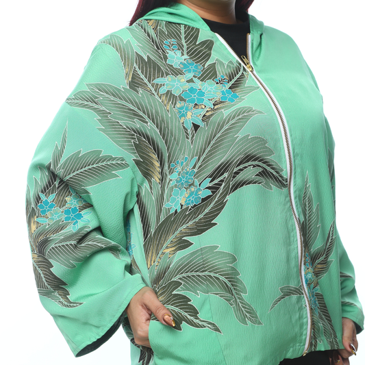 On-hand: Hoodie With Zipper | HWZ3775 (rare green color)