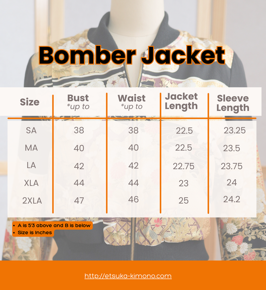 May1 On-hand: Kaga Yuzen Bomber Jacket