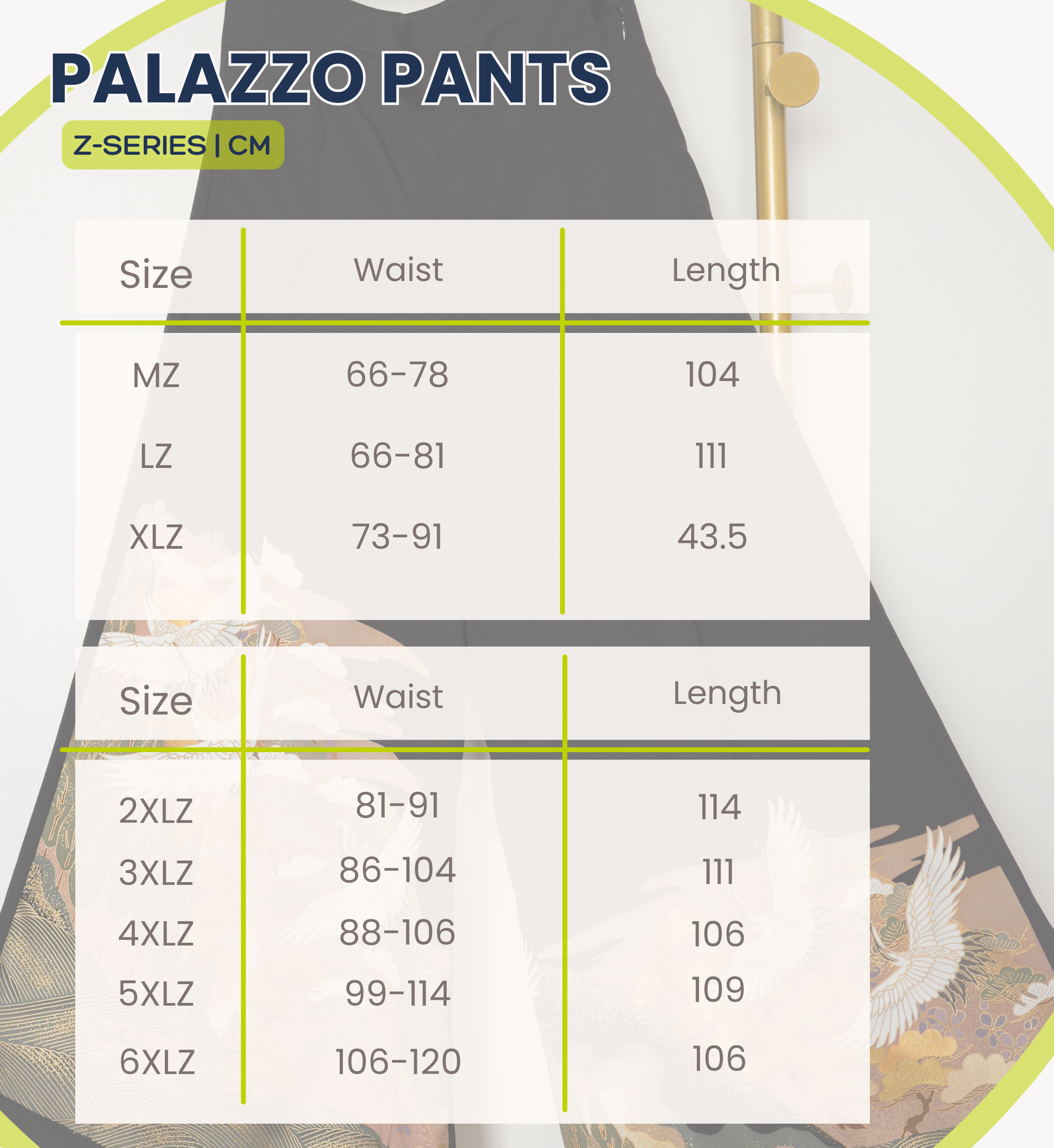 GGSB: On hand: Green Palazzo Pants | PP5248 | 2XLZ