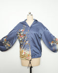 Load image into Gallery viewer, On-hand Premium Hoodie: The Royal Garden (super silky and nice royal blue color); H898-P
