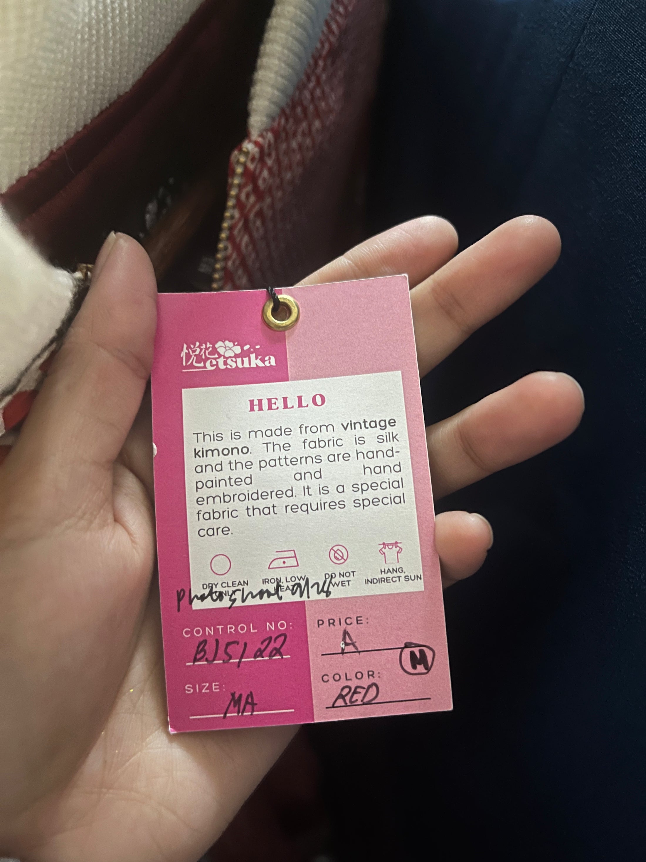 On-hand: Bomber Jacket | BJ5122 | MA (furisode red!)