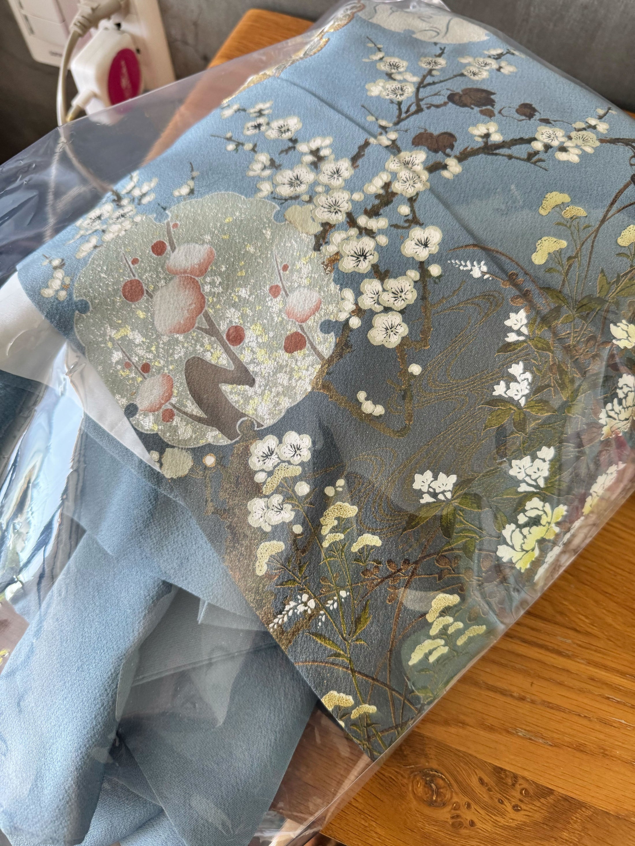 May Hoian Fabric: A44 Blue Fabric | Vest (in Harry's size) Wedding gift