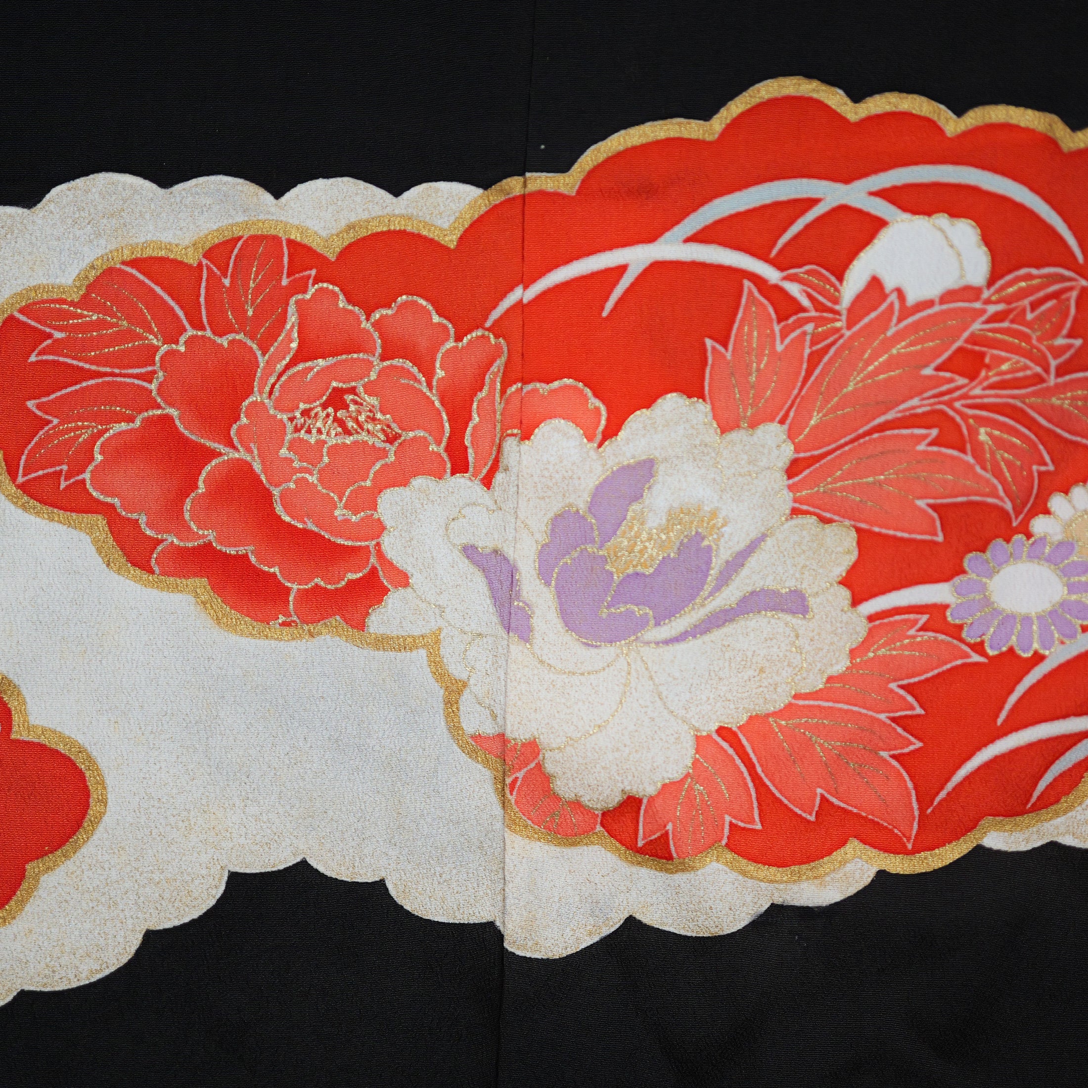 Chinese New Year Fabric (CNY-01): Red Rose in Love