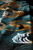 Load image into Gallery viewer, April 20 Live | Premium Fabric: Fun Green Wave | HB 507
