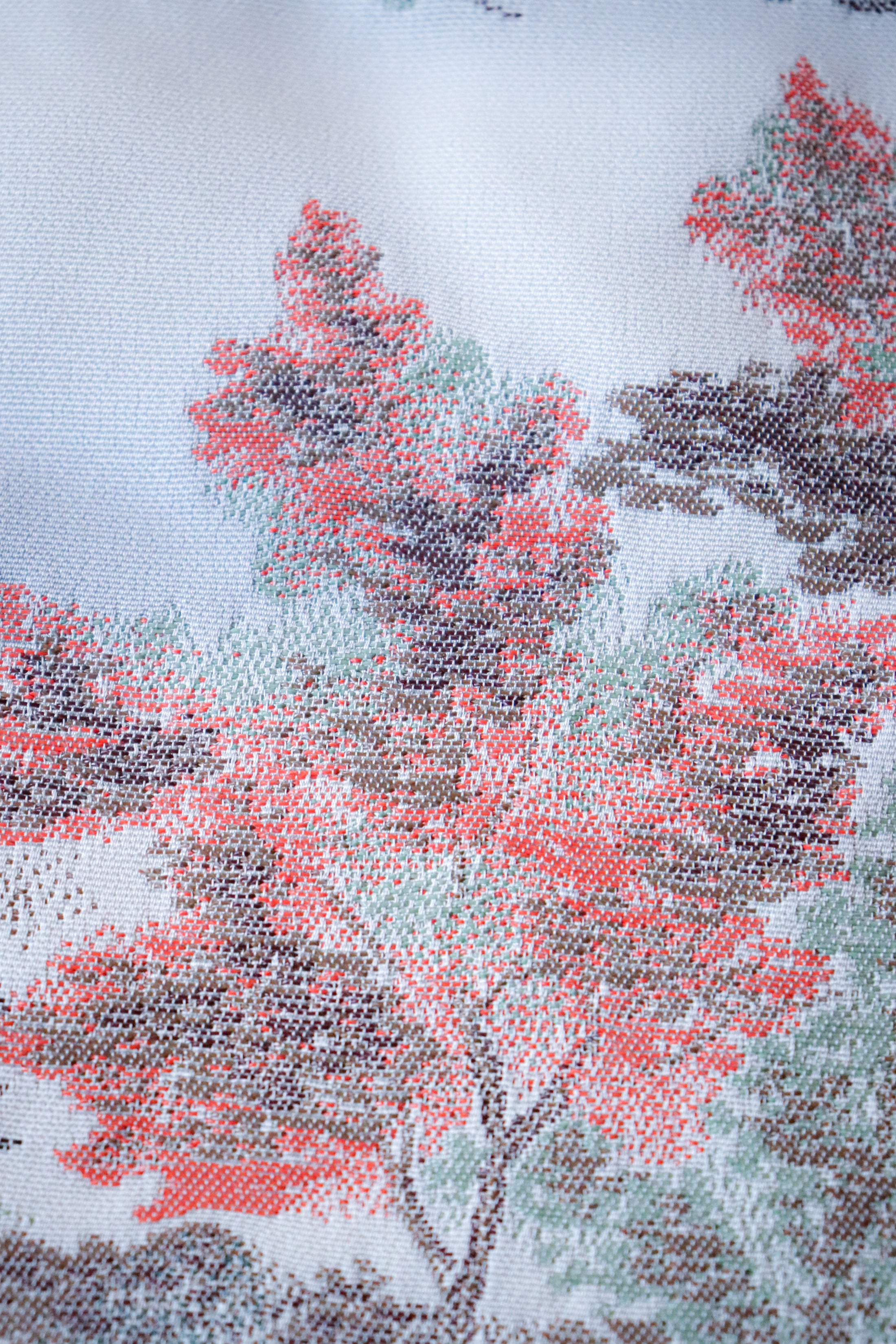 April 20 Live | Premium Fabric: Fully Embroidered Mountain in Lavander | HB518