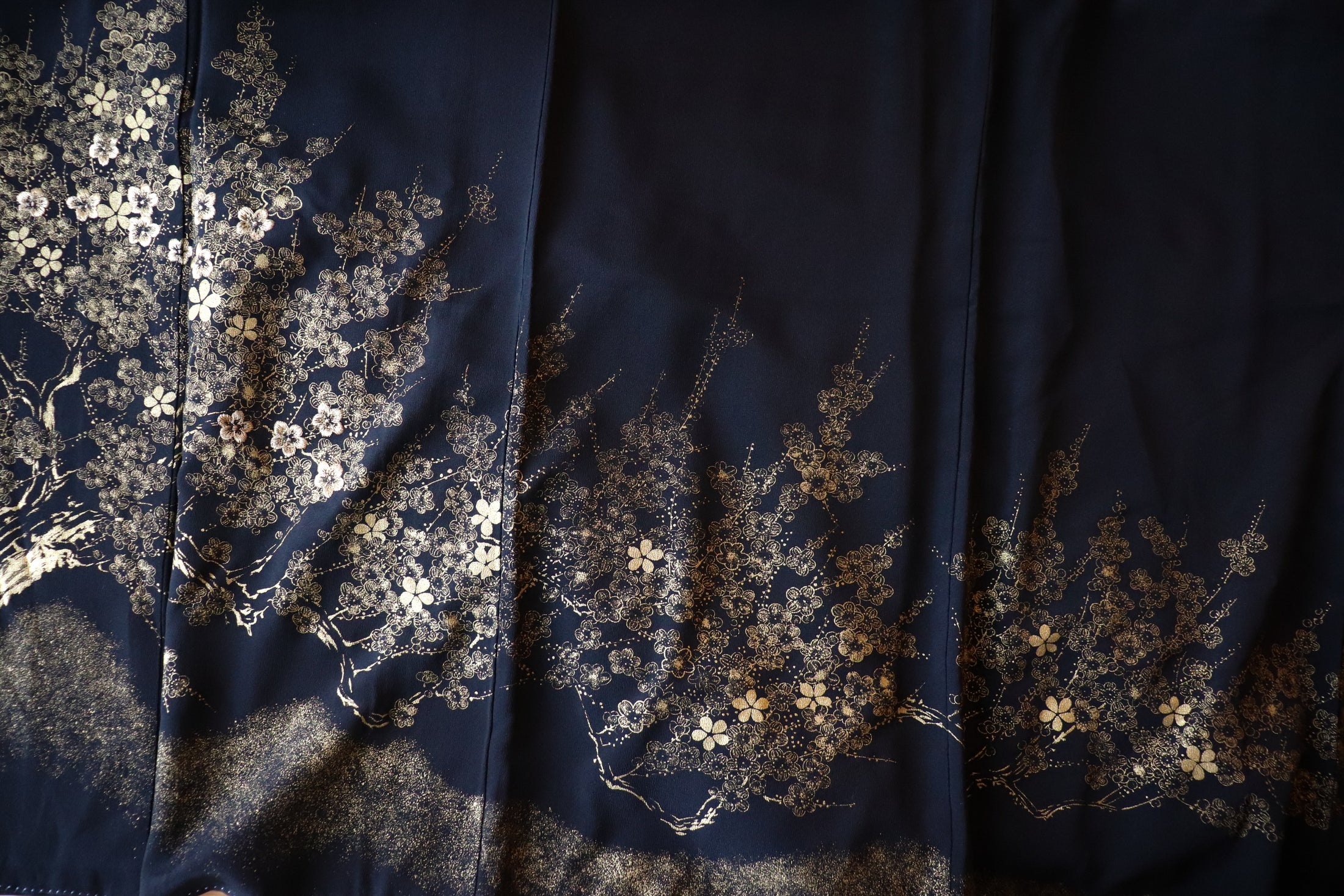 April 20 Live | Premium Fabric: Golden Sakura Tree | HB519