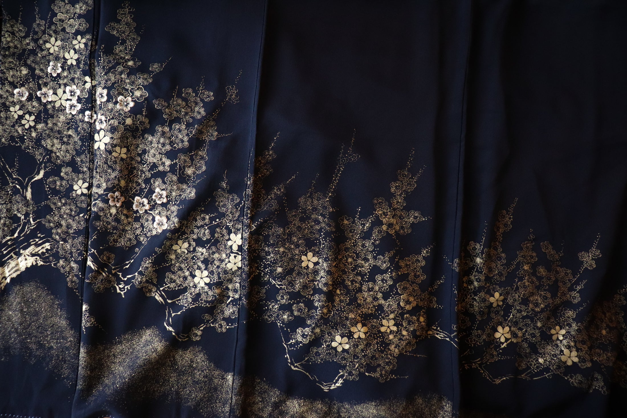 April 20 Live | Premium Fabric: Golden Sakura Tree | HB519