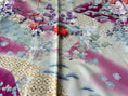 Load image into Gallery viewer, 1018 LIVE: Imperial Loom (008) beautiful cream & pink combination furisode!
