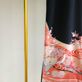 Load image into Gallery viewer, On-Hand Premium Item: Sakura in Orange Festival| Wide Leg Pants - 3XLB
