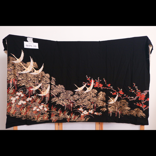 Summer Collection Fabric: July31-03 | Cranes and forest
