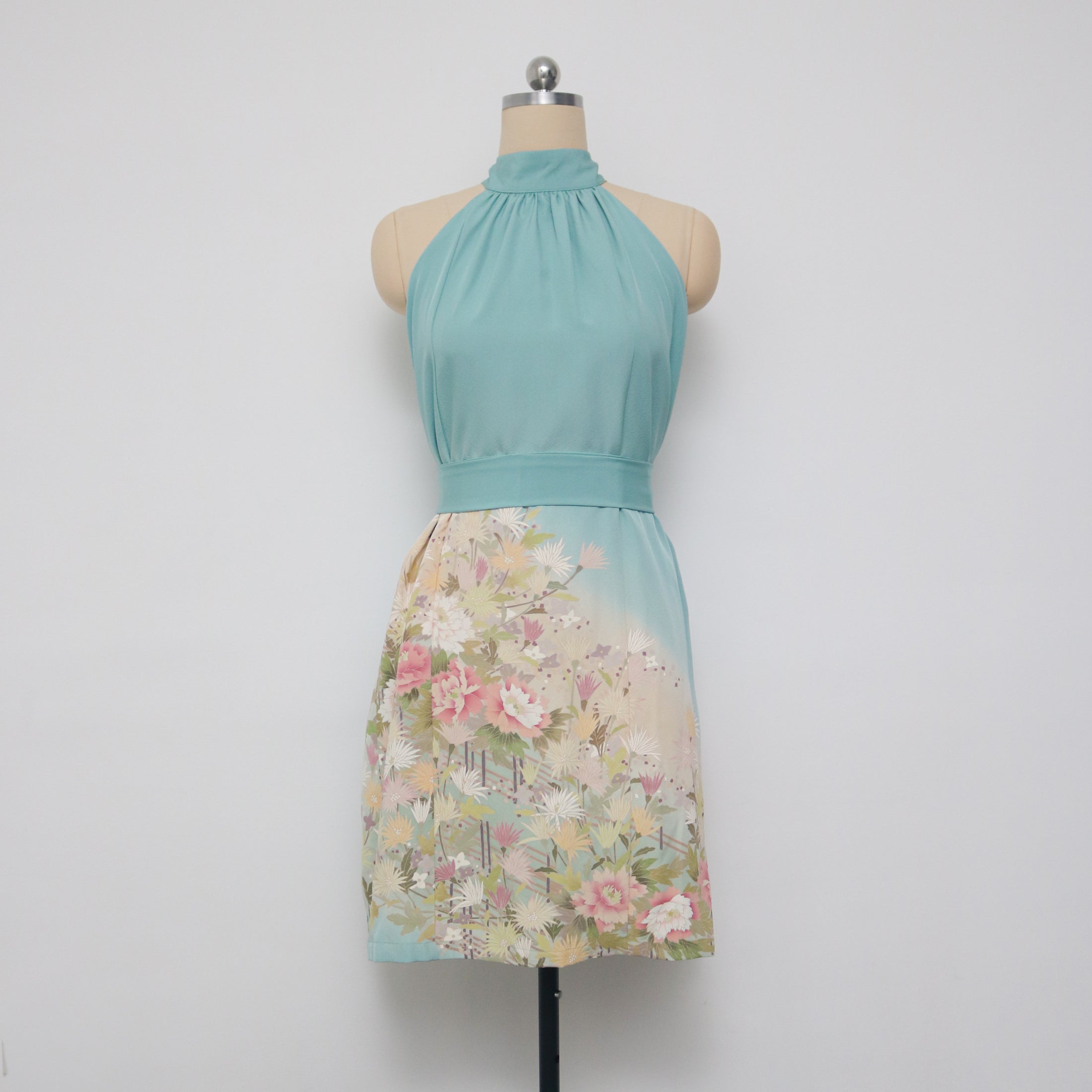 On-hand item: Halter Dress | HD4813-XLB | A very charming green color!!