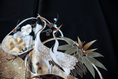 Load image into Gallery viewer, June 1 Live collection: Dances with Cranes (thick fabric and golden pattern) | Premium 397LS
