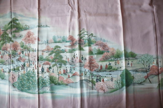 June 1 Live collection: Captivating Views - rare pink fabric!| Premium 399LS