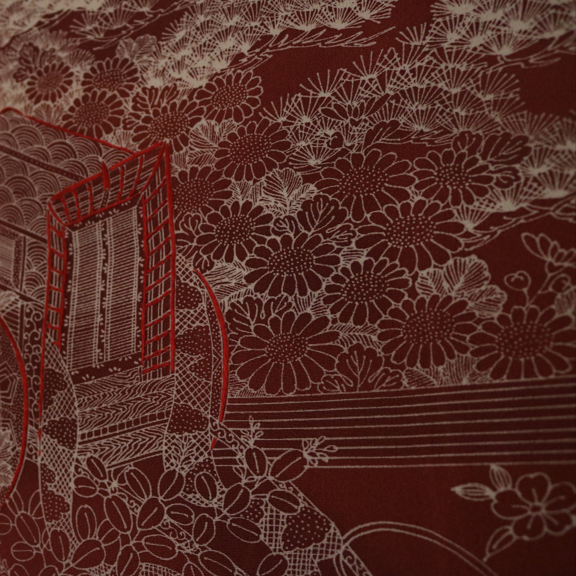 NALB Fabric: NALBOCT13-04 | Red