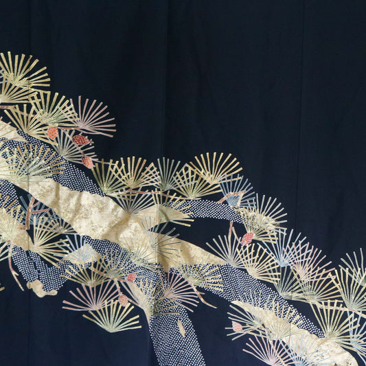 [Rare Harry recommendation] Premium 1018-07 Black and gold embroidery. Rare fabric.