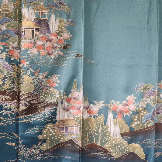 Premium Fabric: 1018-11 Blue Green