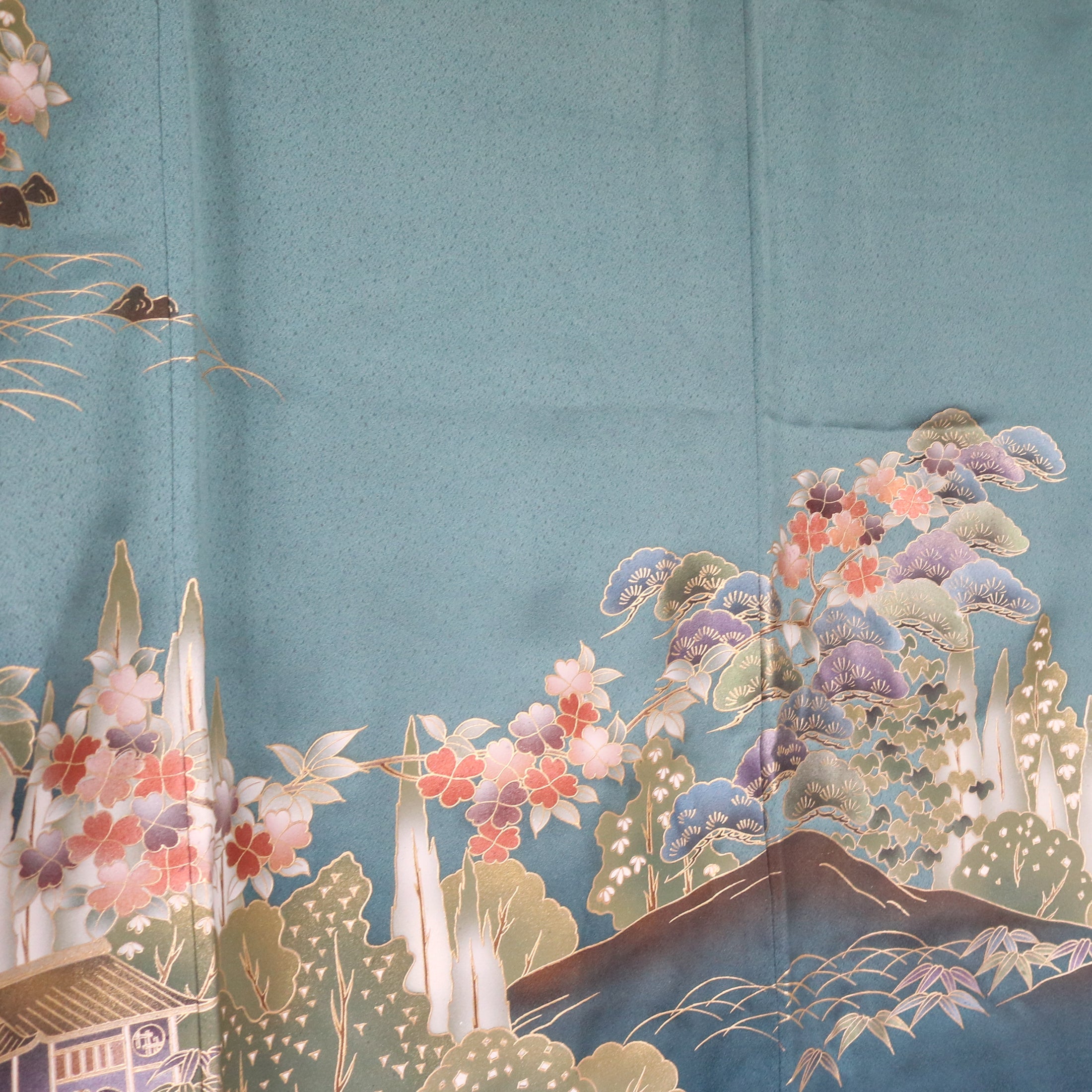 Premium Fabric: 1018-11 Blue Green