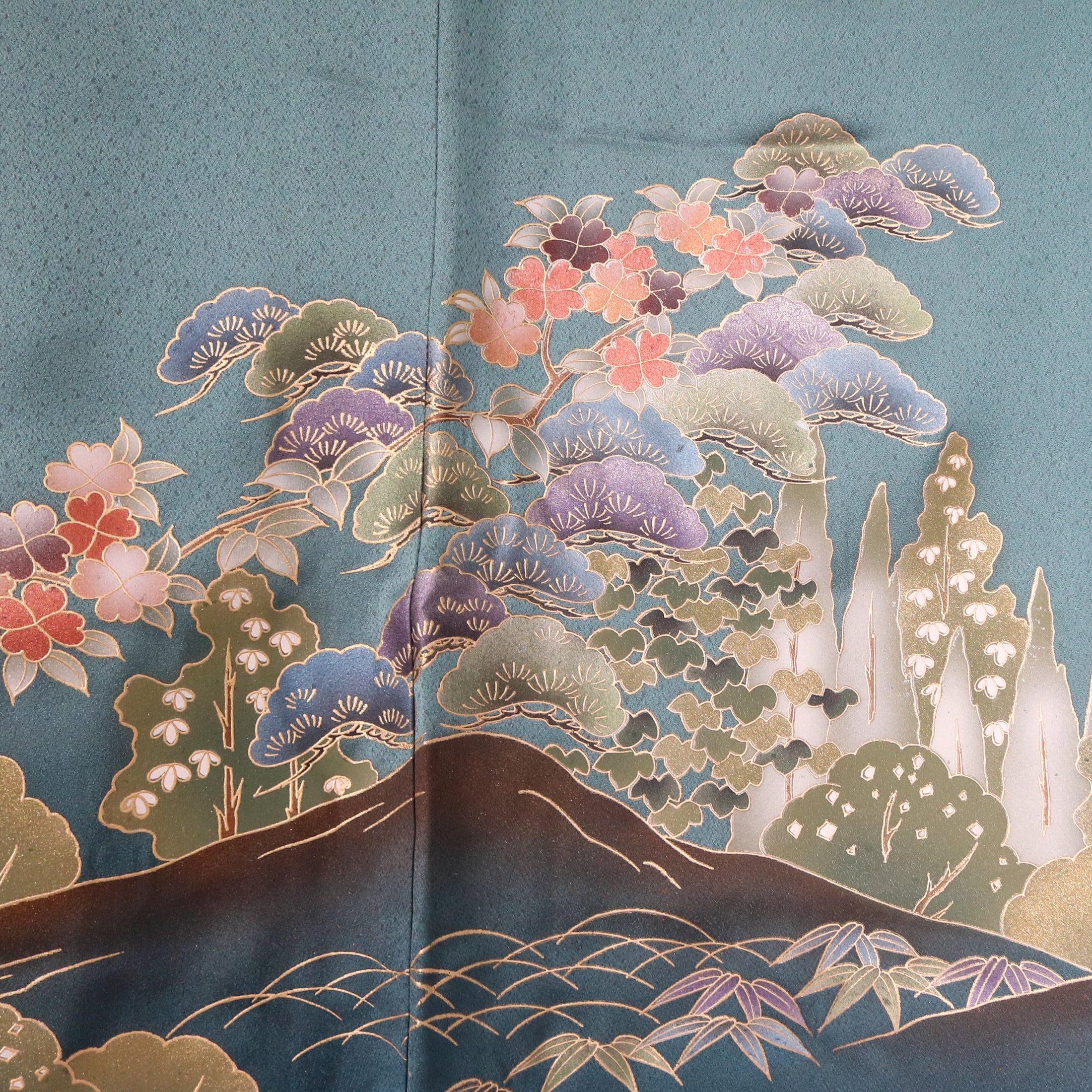 Premium Fabric: 1018-11 Blue Green