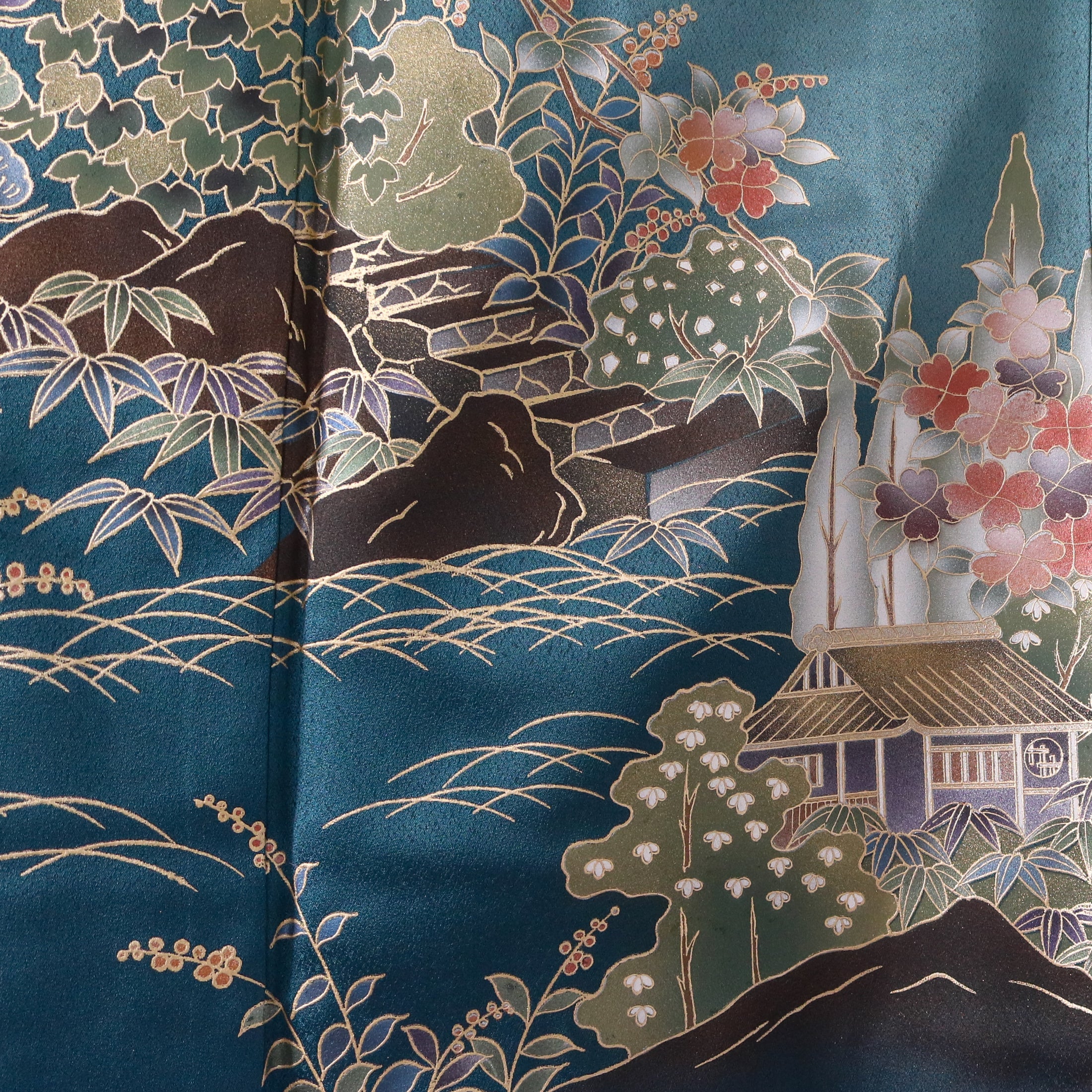 Premium Fabric: 1018-11 Blue Green