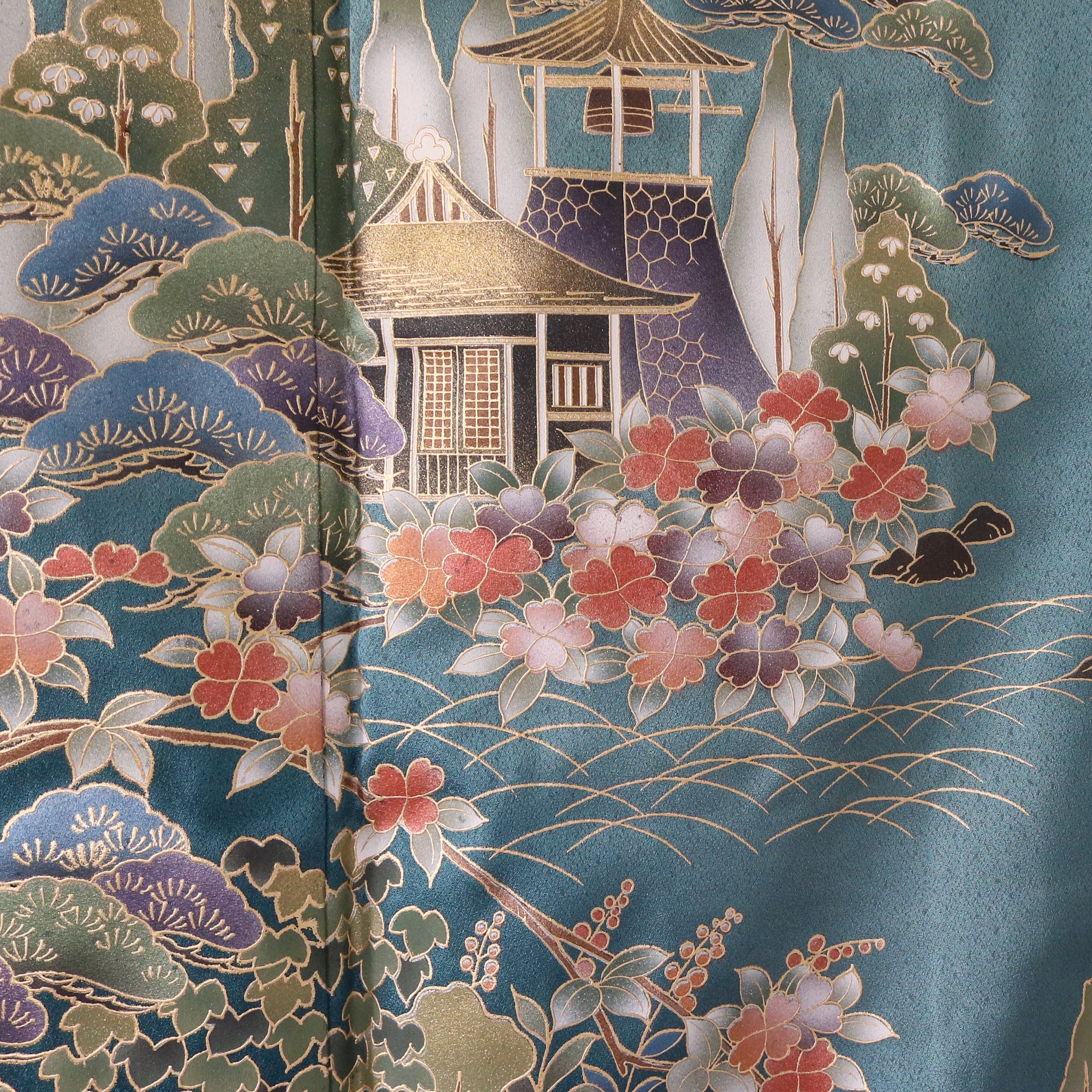 Premium Fabric: 1018-11 Blue Green