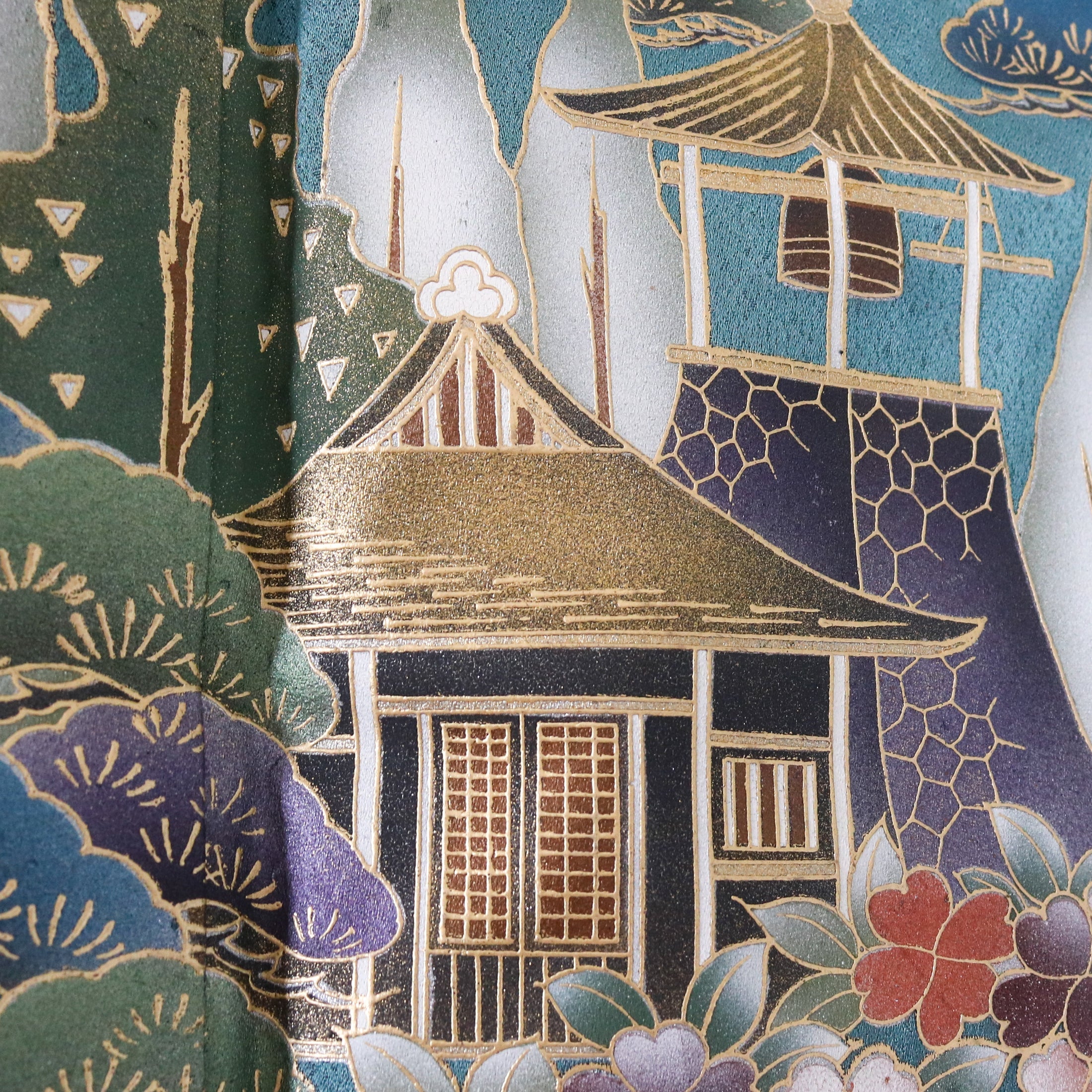 Premium Fabric: 1018-11 Blue Green