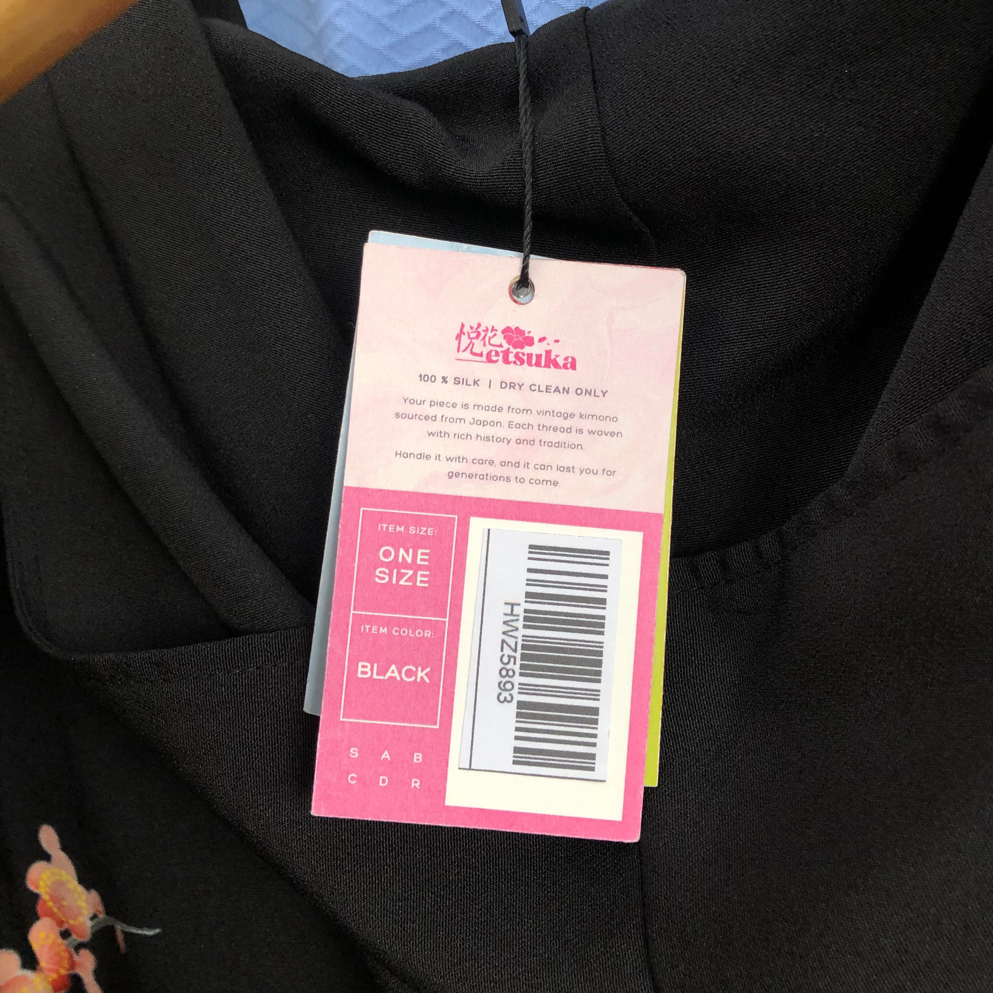 On-hand: Hoodie With Zipper | HWZ5893 Mimi’s favorite flowers