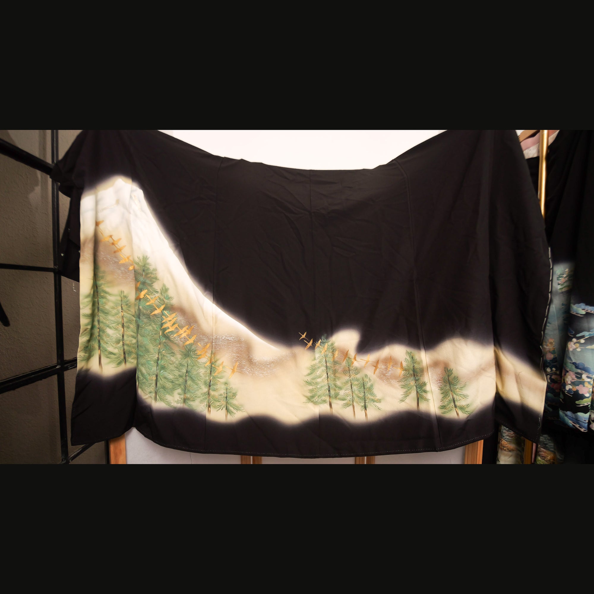 Ja24-5 Fabric: Shadowed Pine Forest